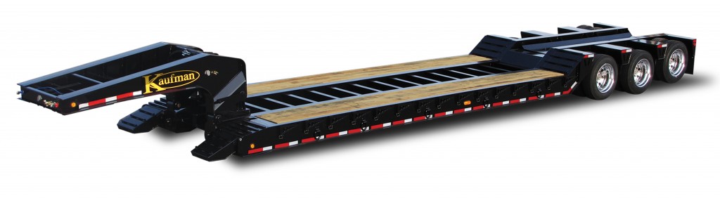 50 Ton Detachable Gooseneck Air Ride Trailer - Standard - Kaufman Trailers