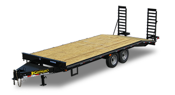 flatbed trailers trailer kaufmantrailers kaufman deck equipment gooseneck tow truck trucks drop