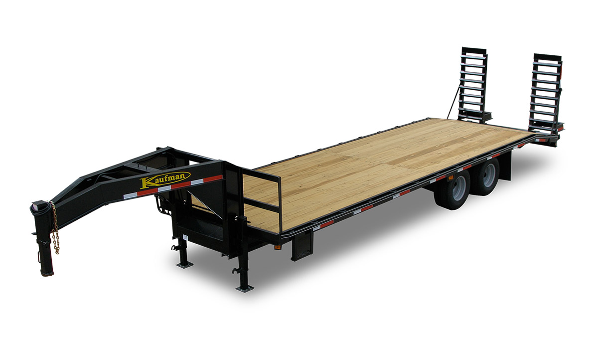 Standard 22500 GVWR 30 ft Tandem Dual Gooseneck Trailer by Kaufman