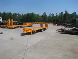 Paver Flatbed Trailer