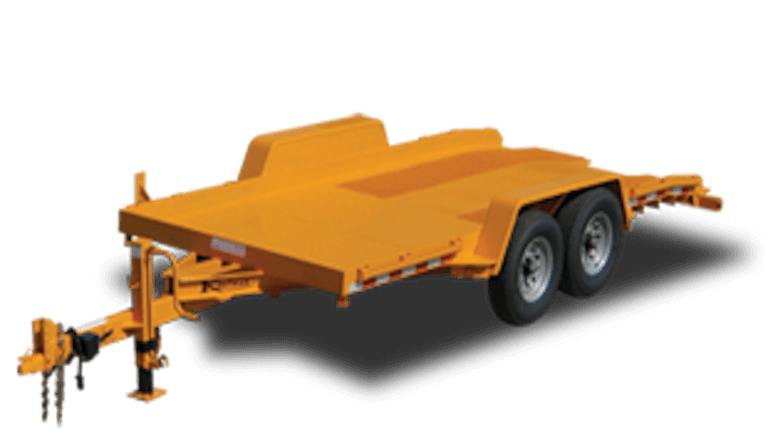 Gravity Tilt Equipment Trailers