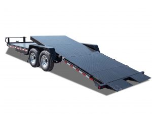 15000 GVWR Deluxe Diamond Floor Tilt Equipment Trailer