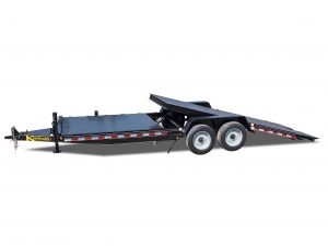 17000 GVWR Deluxe Diamond Floor Tilt Equipment Trailer