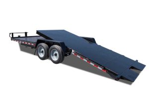 Deluxe Tilt Equipment Trailers - Diamond Floor