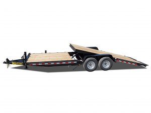 Deluxe Tilt Equipment Trailers - Wood Floor