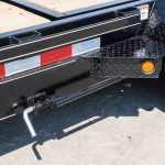 Tilt Equipment Trailer Latch and Fender Step