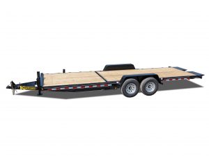 Tilt Equipment Trailer Side View