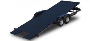 Diamond Floor Tilt Car Trailer