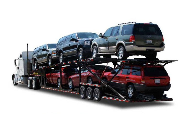 Double Deck 6 Car Hauler Trailer