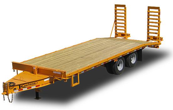 22500 GVWR Tandem Dual Flatbed Trailer