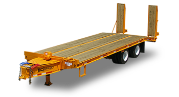 Heavy Equipment Flatbed Trailers