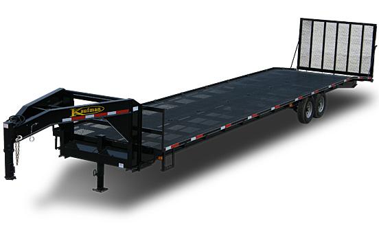 40 ft Gooseneck Golf Cart Trailer - 10 Carts