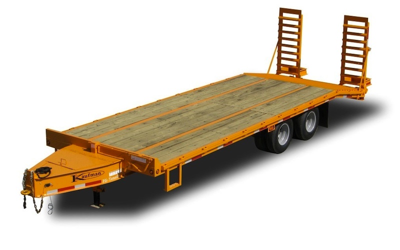 38000 GVWR Tandem Dual Flatbed Trailer