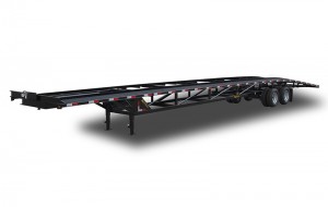 Low Profile Wedge Car Hauler Trailer