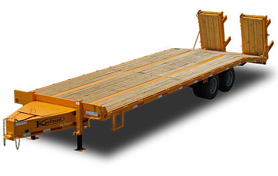 38000 GVWR Paver Flatbed Trailer