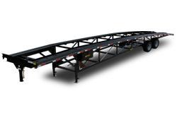 Tandem Axle Wedge Car Hauler Trailer