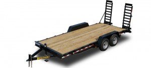 Wood Equipment Trailer