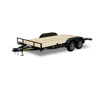 Wood Flatbed Utility Trailers by Kaufman