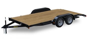 Basic Wood Floor Flatbed Utility Trailer