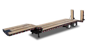 Deluxe Drop Deck Flatbed Trailer