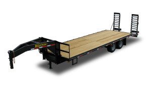 Deluxe 24,000 GVWR Tandem Dual Gooseneck Trailer