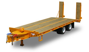 45000 GVWR Heavy Equipment Flatbed Trailer