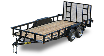 Tandem Axle Landscape Utility Trailers