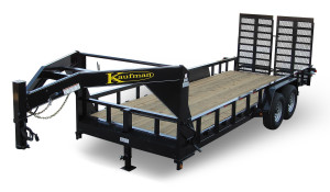 Deluxe 12000 GVWR Flatbed Utility Trailer Kaufman Trailers