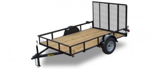 Basic 2990 GVWR Single Axle Utility Trailers