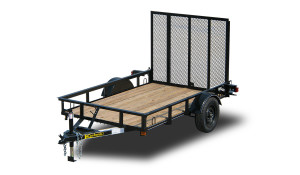 Basic 2000 GVWR Single Axle Utility Trailers