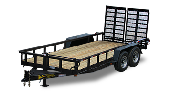 Deluxe Landscape Utility Trailer