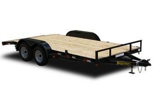 Wood Floor Utility Trailer