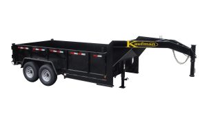 15000 GVWR Standard Gooseneck Dump Trailer