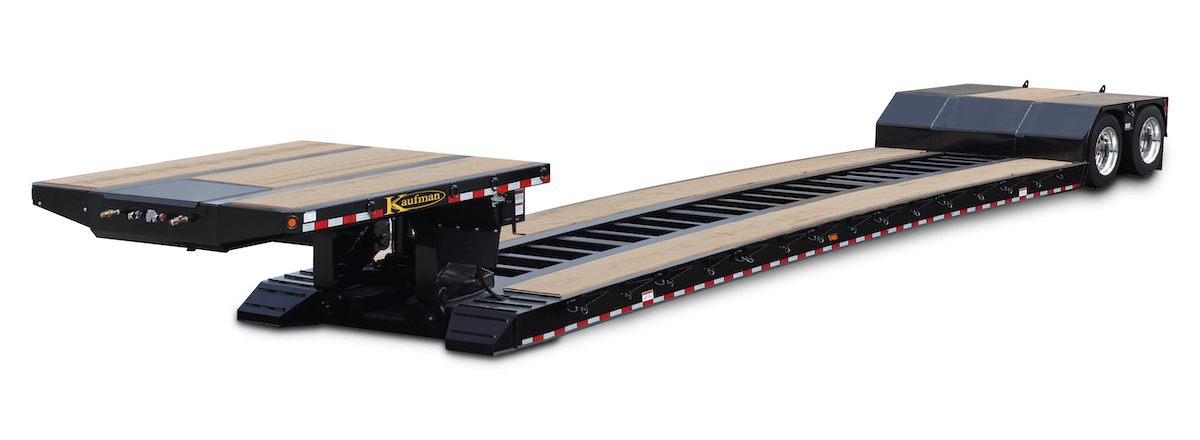 40 Ton Deck on the Neck Prelim - Gooseneck Detachable Trailer