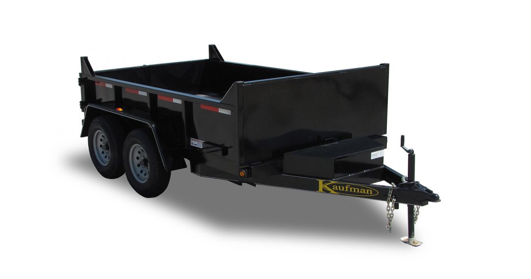 8000 GVWR Light Duty Dump Trailer -10 ft. x 72 in.