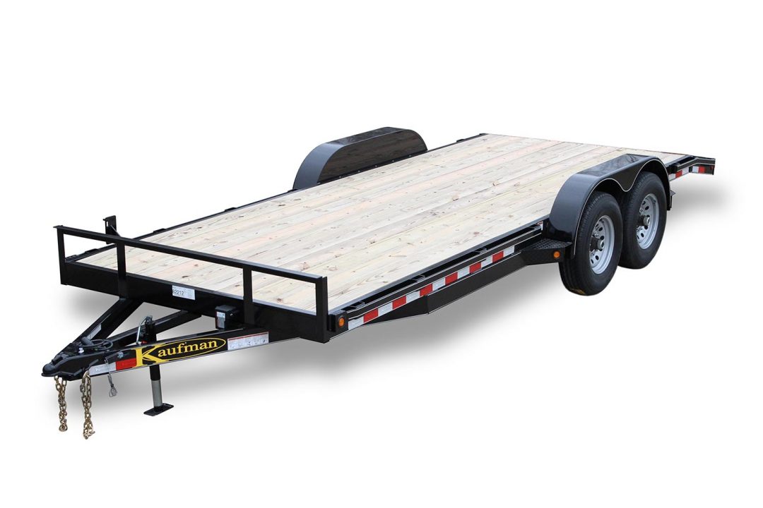 Deluxe 12000 GVWR Flatbed Utility Trailer Kaufman Trailers