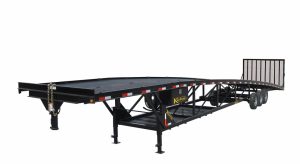 Wedge Golf Car Trailer - 14,000 to 18,000 GVWR 50 ft