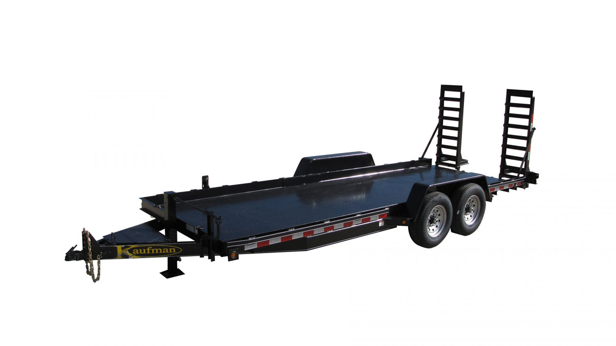 Deluxe 12000 GVWR Flatbed Utility Trailer Kaufman Trailers