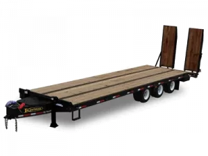 Heavy Equipment Flatbed Triaxle Trailers