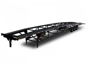 Kaufman Triaxle Wedge Car Trailer