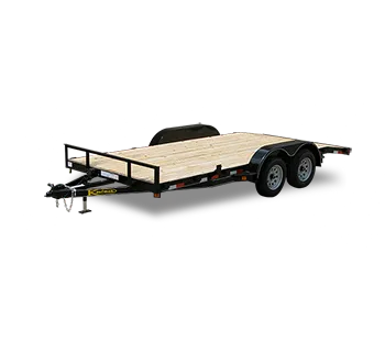Wood Flatbed Utility Trailers by Kaufman