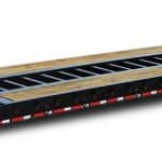 Detachable gooseneck trailers