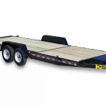 Deluxe Tilt Equipment Trailer - Wood Floor